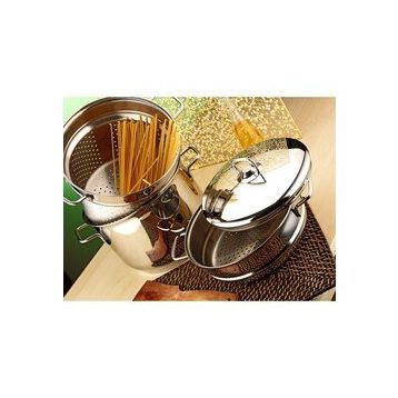 Hascevher 26 cm Haşlama Süzgeçli Spaghetti Tenceresi