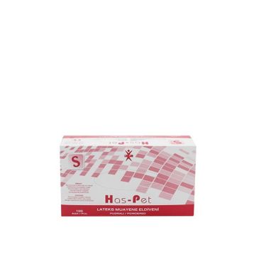 Haspet Lateks S 100'lü Pudralı Eldiven