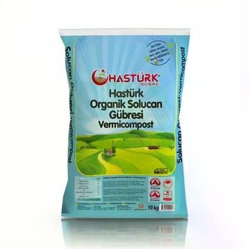 Hastürk Organik 10 kg Solucan Gübresi