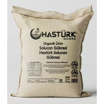 Hastürk Organik 20 kg Solucan Gübresi
