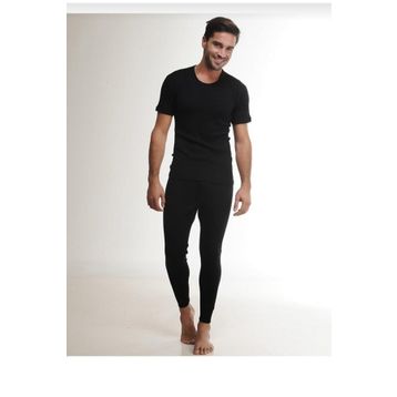 Hasyün 4001 Yün Termal Alt Siyah Erkek İçlik