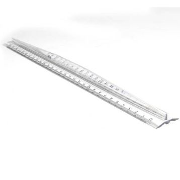 Hataş 0250 Tribldesimetre Şeffaf Cetvel