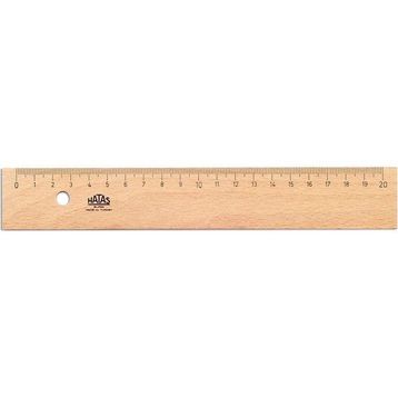 Hataş 106134 Şeffaf 20 cm Cetvel