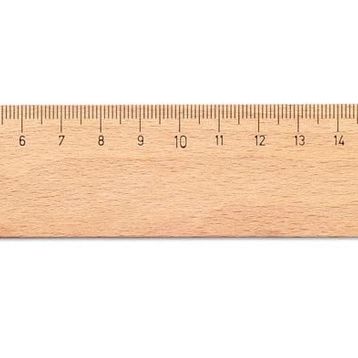 Hataş 106134 Şeffaf 20 cm Cetvel