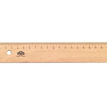 Hataş 106134 Şeffaf 20 cm Cetvel