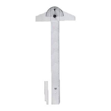 Hataş 110 cm 1210 Oynar Başlı Mika Ince Bizote Minkale Başlık Akrilik T Cetvel