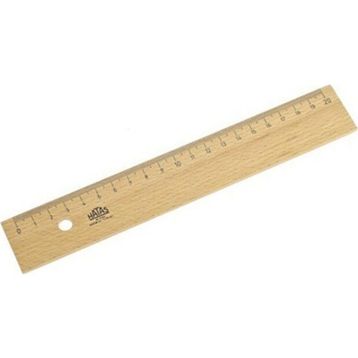 Hataş 20 cm Tahta Cetvel