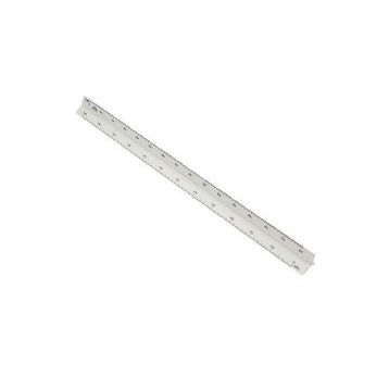 Hataş 30 cm 6 Ölçekli Mikyas Cetveli