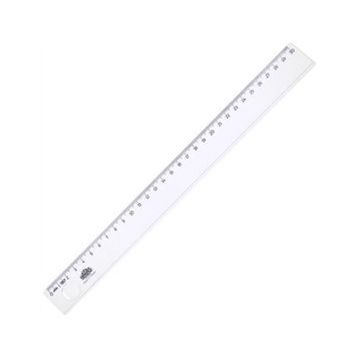 Hatas 30 cm Şeffaf Öğrenci Cetveli