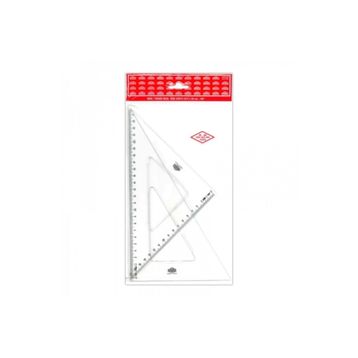 Hataş 45-60 Derece Plastik 26 cm Gönye Seti