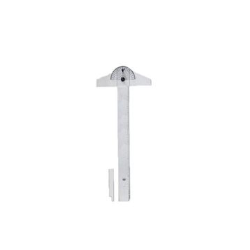 Hatas İnce Bizole 120 cm Şeffaf T Cetvel