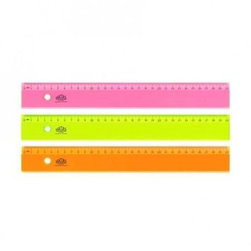 Hataş Neon Opak 30 cm Öğrenci Cetveli