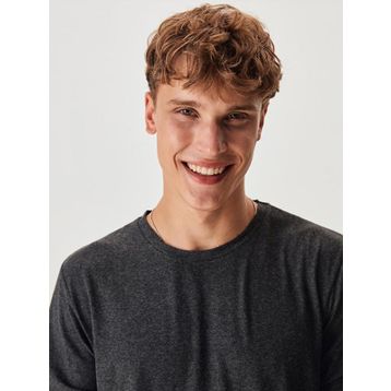 Hatemoğlu Antrasit Bisiklet Yaka Sweatshirt