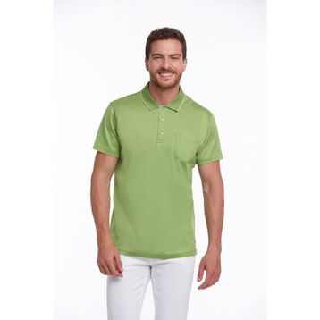 Hatemoğlu Fıstık Yeşili Regular Fit %100 Pamuk Basic Polo Yaka Tişört