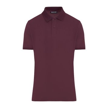 Hatemoğlu Mor Regular Fit %100 Pamuk Polo Yaka Tişört