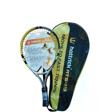 Hattrick ATS19 19 inç 195 gr Sarı Siyah Junior Tenis Raketi