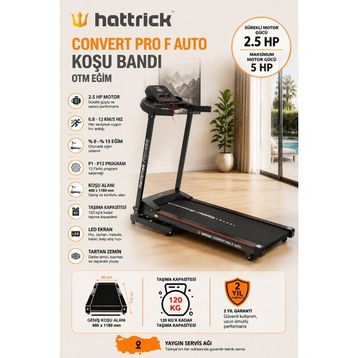 Hattrick Convert Pro-F Katlanabilir Koşu Bandı