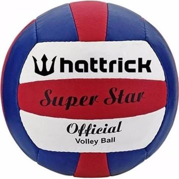 Hattrick Superstar No: 5 Kırmızı Lacivert Beyaz Voleybol Topu