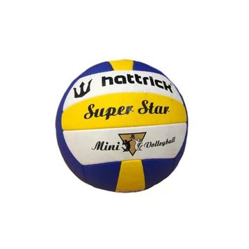 Hattrick Superstar Sarı Lacivert Beyaz Mini Voleybol Topu