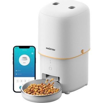 Haustier PF02 Beyaz 4 lt Akıllı Otomatik Mama Kabı