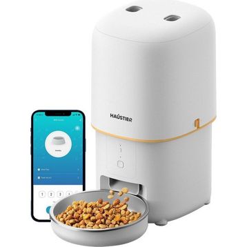 Haustier PF02 Beyaz 4 lt Akıllı Otomatik Mama Kabı