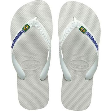 Havaianas Brasil Logo 4110850-0001 Beyaz Unisex Parmak Arası Terlik