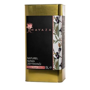 Havaza 5 lt Erken Hasat Naturel Sızma Zeytinyağı