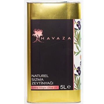 Havaza 5 lt Hasat Natürel Sızma Zeytinyağı