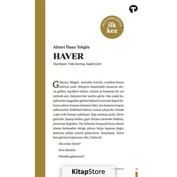 Haver - Ahmet İhsan Tokgöz