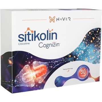 Haver Citicoline Sitikolin Cognizin 250 mg 30 Kapsül