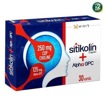 Haver Sitikolin Cognizin Alpha GPC 30 Kapsül