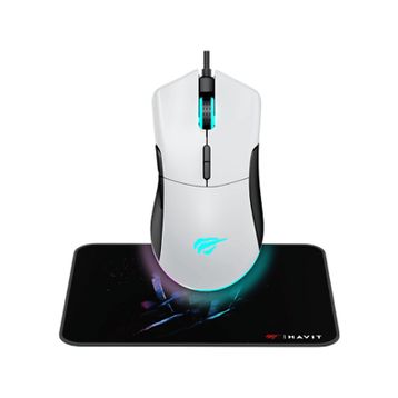 Havit Gamenote MS1037CM RGB Optik Kablolu Gaming Mouse + Mouse Pad