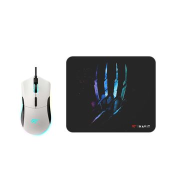 Havit Gamenote MS1037CM RGB Optik Kablolu Gaming Mouse + Mouse Pad