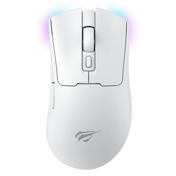 Havit Gamenote MS966SE Beyaz RGB Şarjlı Optik Kablolu/Kablosuz Gaming Mouse