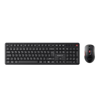 Havit KB261WB Siyah Kablosuz Klavye Mouse Seti