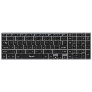 Havit KB263BT Uzay Grisi Kablosuz Bluetooth Klavye