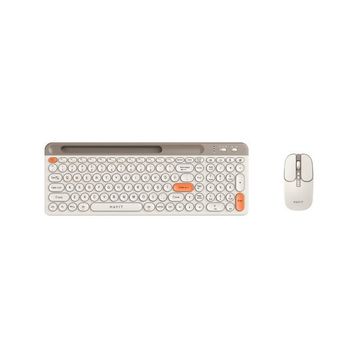 Havit KB835WB Bej Kablosuz Klavye Mouse Seti