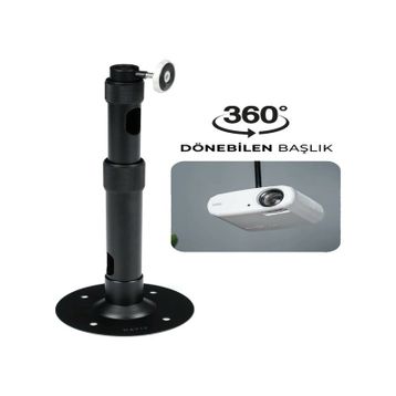 Havit PA304 360 Derece Dönebilen Projeksiyon Tavan Askı Aparatı