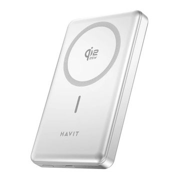 Havit PB5203 Gri 10000 mAh 20 W Ultra İnce Kablosuz MagSafe Powerbank