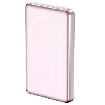 Havit PB5203 Pembe 10000 mAh 20 W Ultra İnce Kablosuz MagSafe Powerbank
