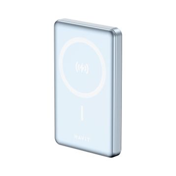 Havit PB5203 Siyah 10000 mAh 20 W Ultra İnce Kablosuz MagSafe Powerbank