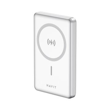 Havit PB5203 Siyah 10000 mAh 20 W Ultra İnce Kablosuz MagSafe Powerbank