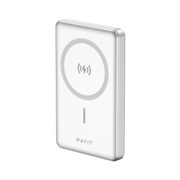 Havit PB5203 Siyah 10000 mAh 20 W Ultra İnce Kablosuz MagSafe Powerbank
