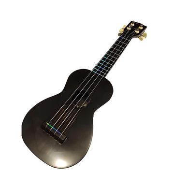 Hawiian Siyah Soprano Ukulele