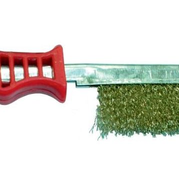 Hawk 10151 Sarı Telli Plastik Saplı El Tipi Fırça