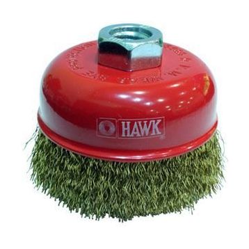 Hawk HA10117 Sarı 100 mm Çanak Fırça