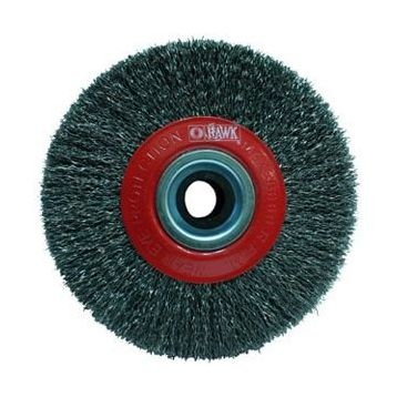 Hawk HA10175 125 mm Gri Daire Tel Fırça