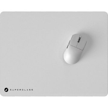 Hawk SuperGlass HM20 Beyaz Mouse Pad