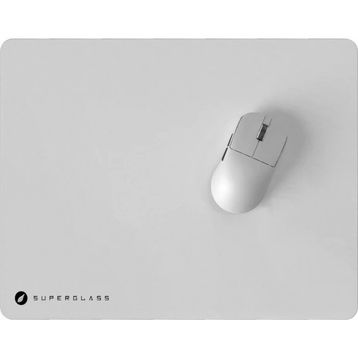 Hawk SuperGlass HM20 Beyaz Mouse Pad