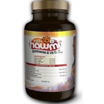 Hawmi Köpekler İçin C Vitamini ve Bağışıklık Güçlendirici 60 Tablet Vitamin